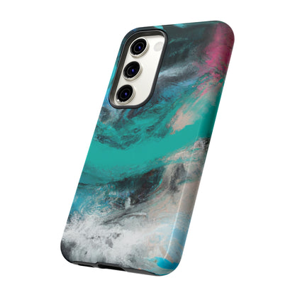 Troubled Sea AI generated - Cell Phone Case