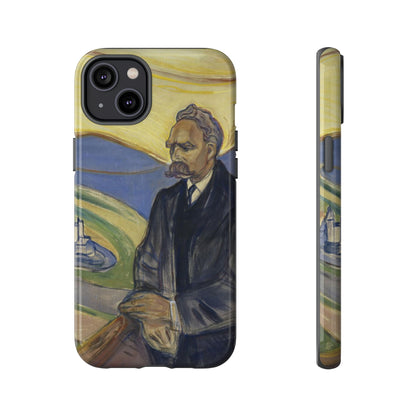 Friederich Nietzsche by Edvard Munch - Cell Phone Case