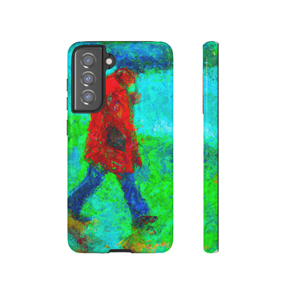 Lonely Man AI Generated - Cell Phone Case