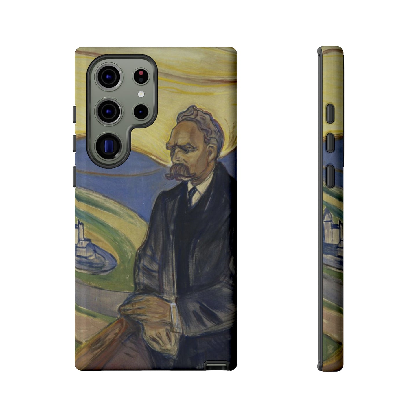 Friederich Nietzsche by Edvard Munch - Cell Phone Case