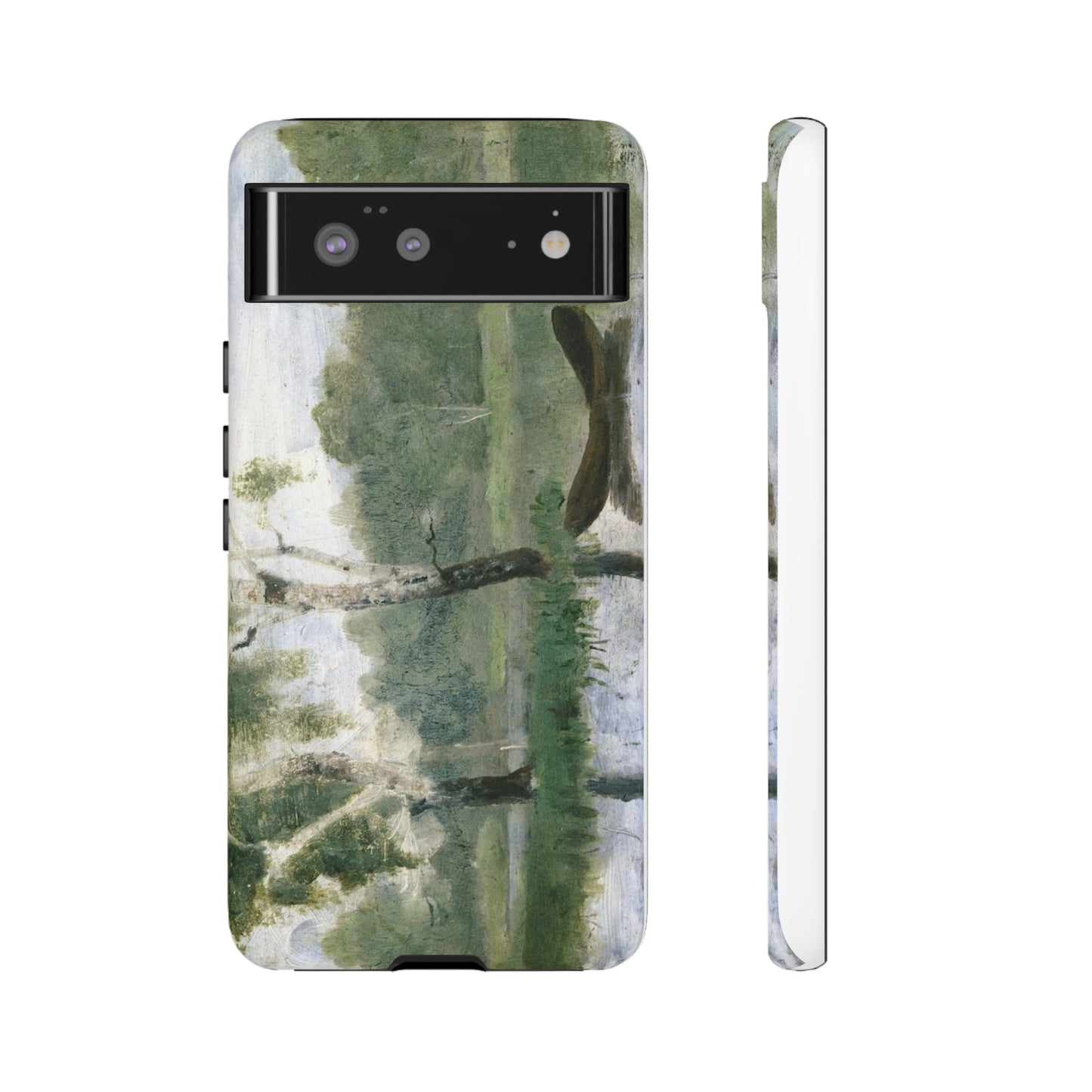 Small Lake with Boat by Edvard Munch - Cell Phone Case