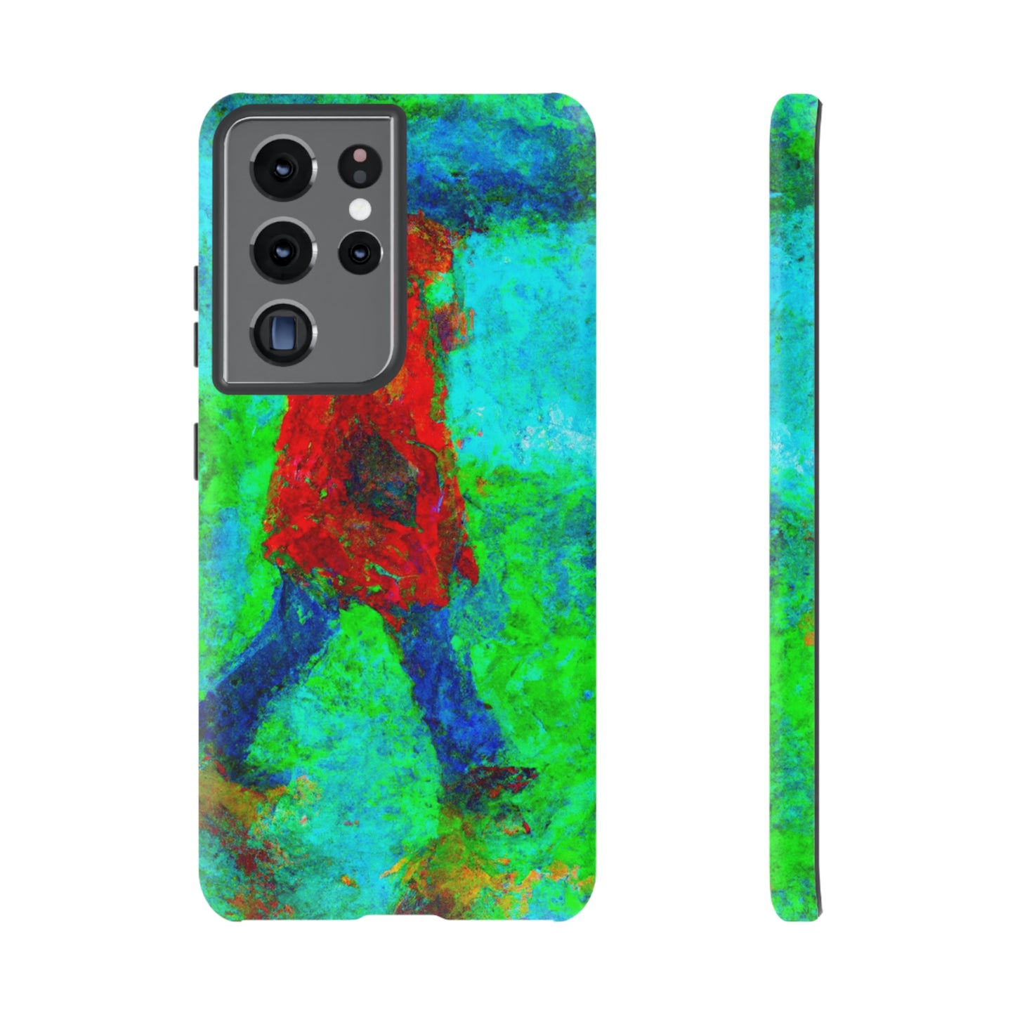 Lonely Man AI Generated - Cell Phone Case