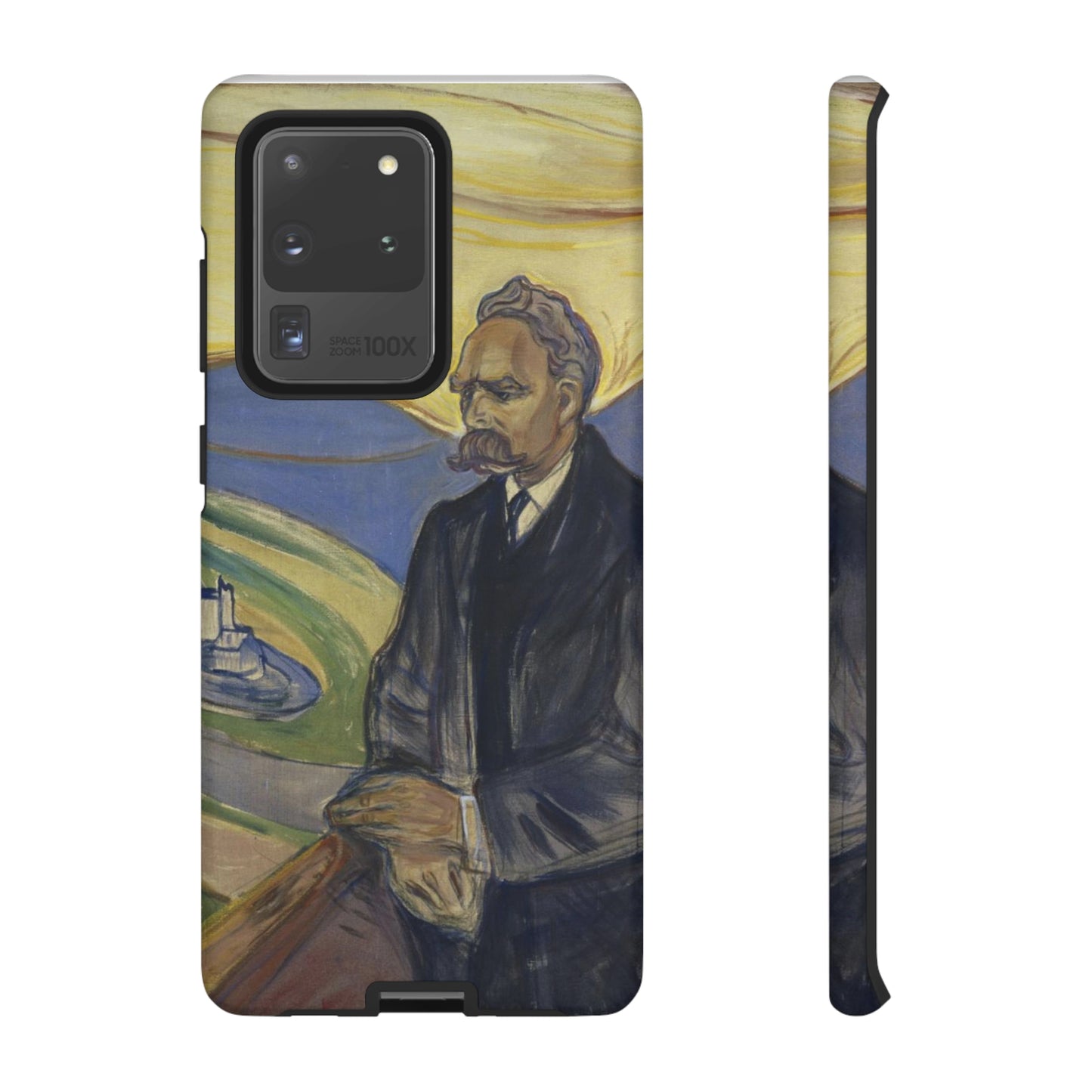 Friederich Nietzsche by Edvard Munch - Cell Phone Case