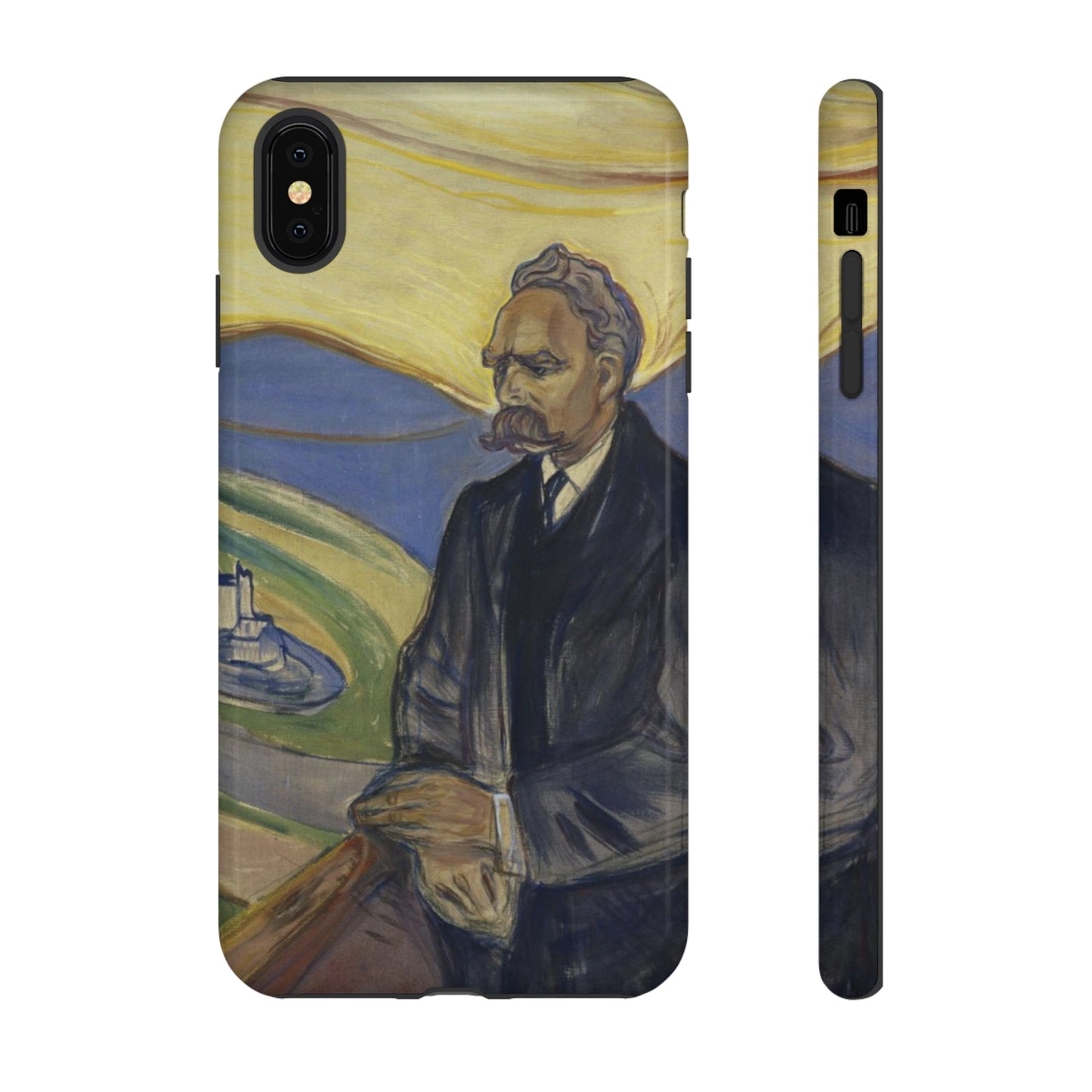 Friederich Nietzsche by Edvard Munch - Cell Phone Case