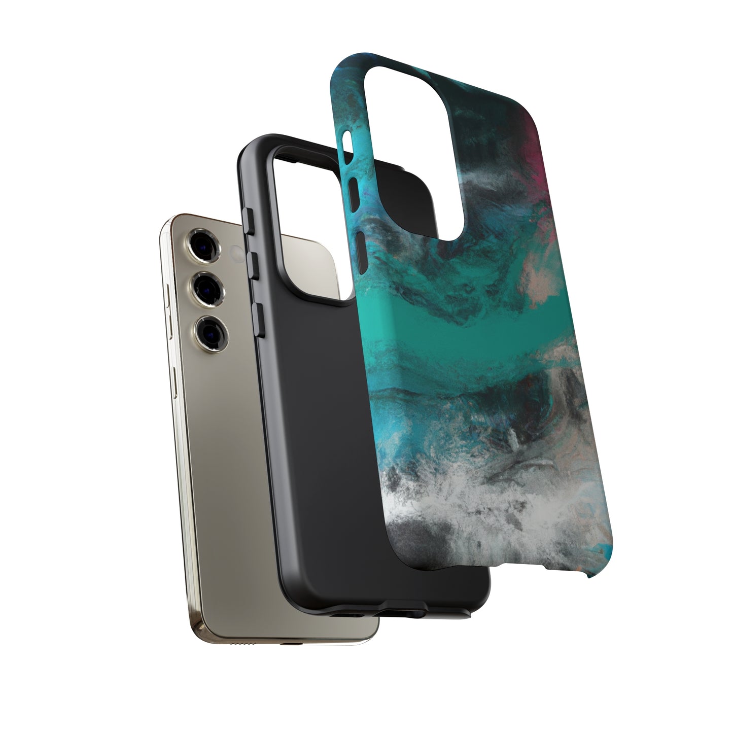 Troubled Sea AI generated - Cell Phone Case