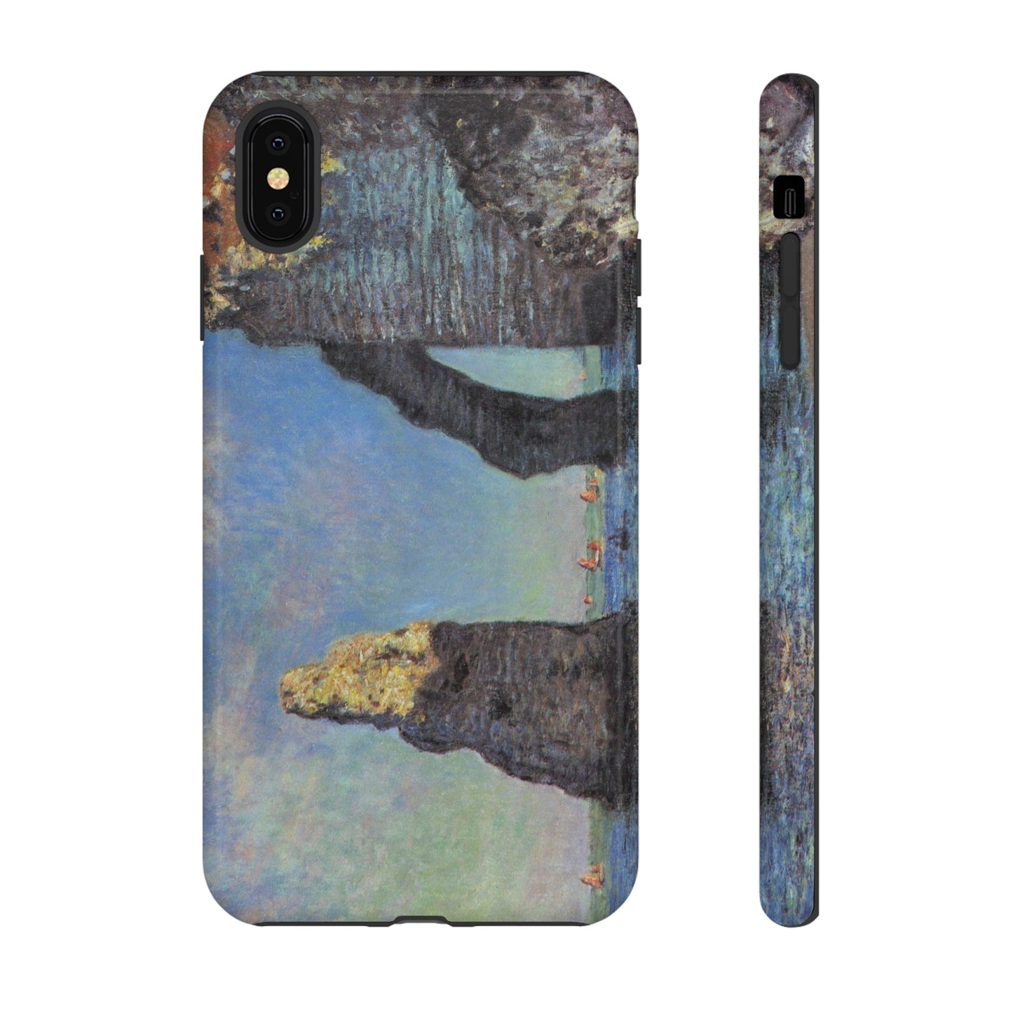 The Cliffs at Etretat by Claude Monet - Cell Phone Case