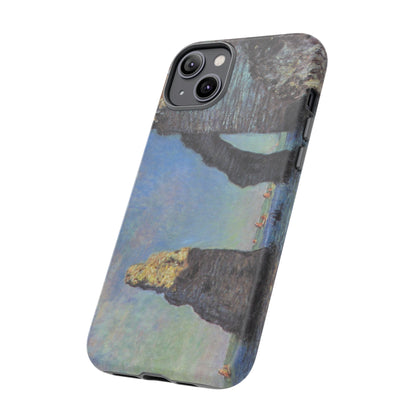 The Cliffs at Etretat by Claude Monet - Cell Phone Case