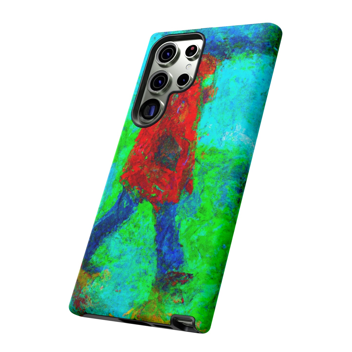 Lonely Man AI Generated - Cell Phone Case