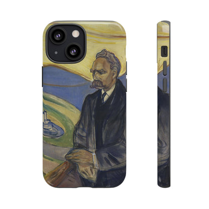 Friederich Nietzsche by Edvard Munch - Cell Phone Case