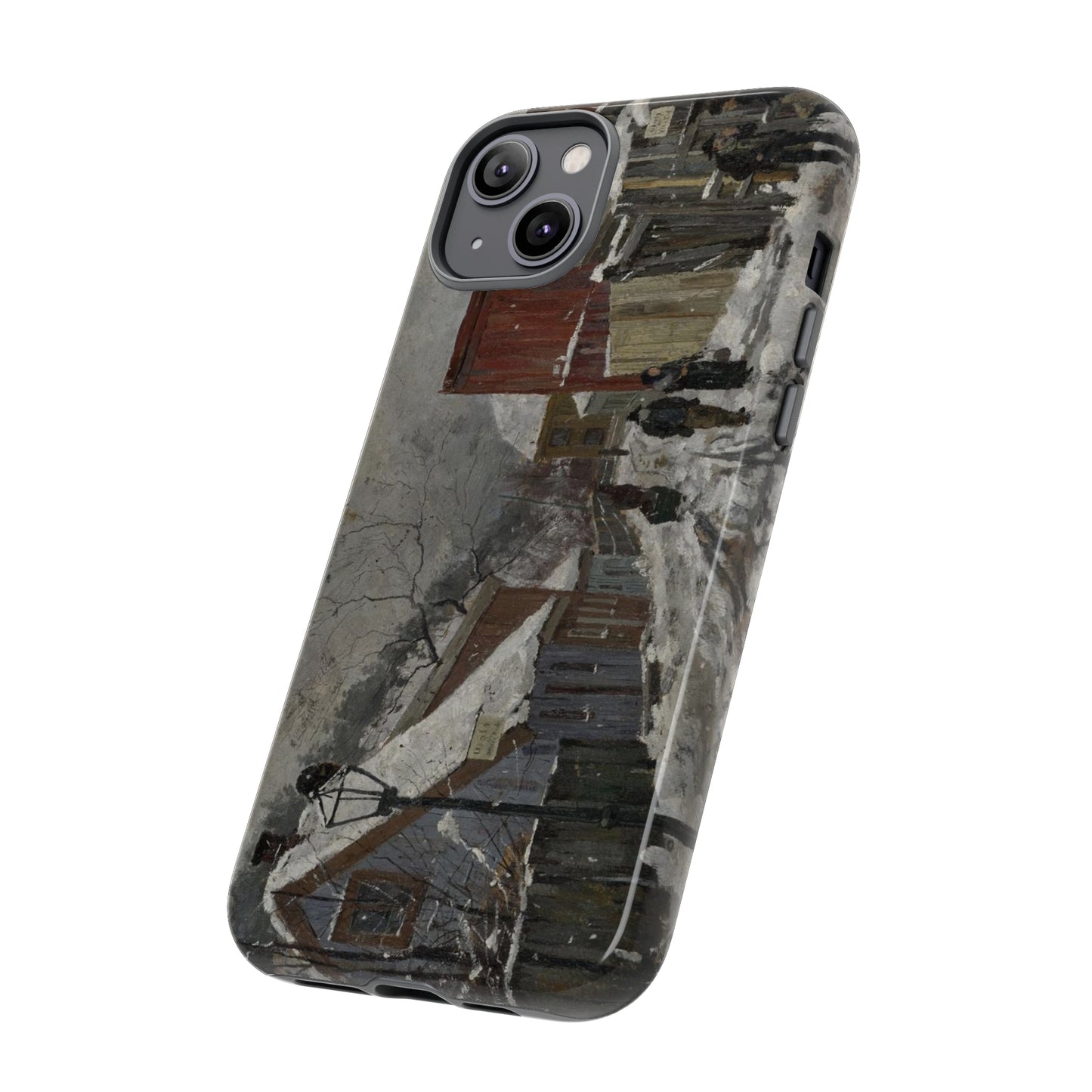 From Saxegardsgate by Edvard Munch - Cell Phone Case