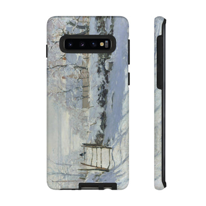 The Magpie by Claude Monet - Cell Phone Case