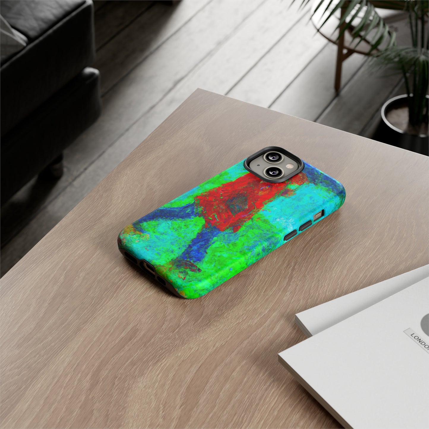 Lonely Man AI Generated - Cell Phone Case