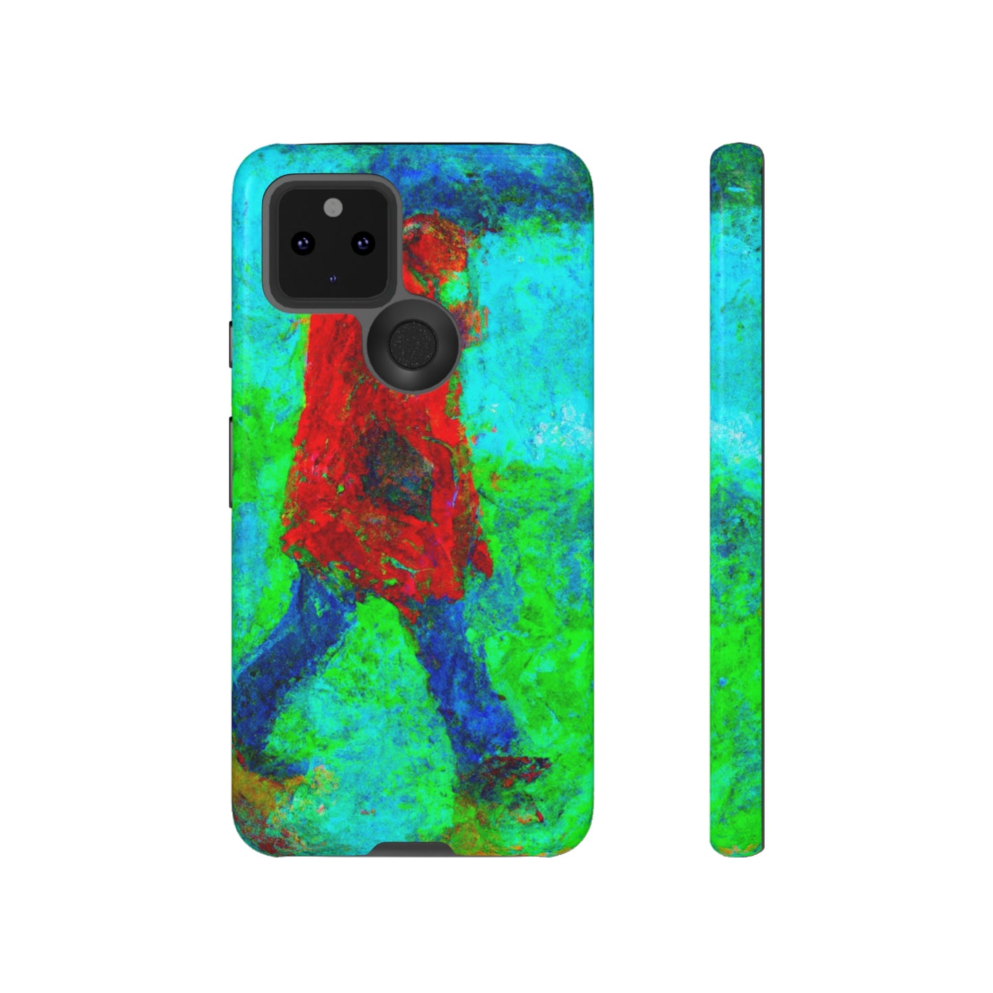 Lonely Man AI Generated - Cell Phone Case