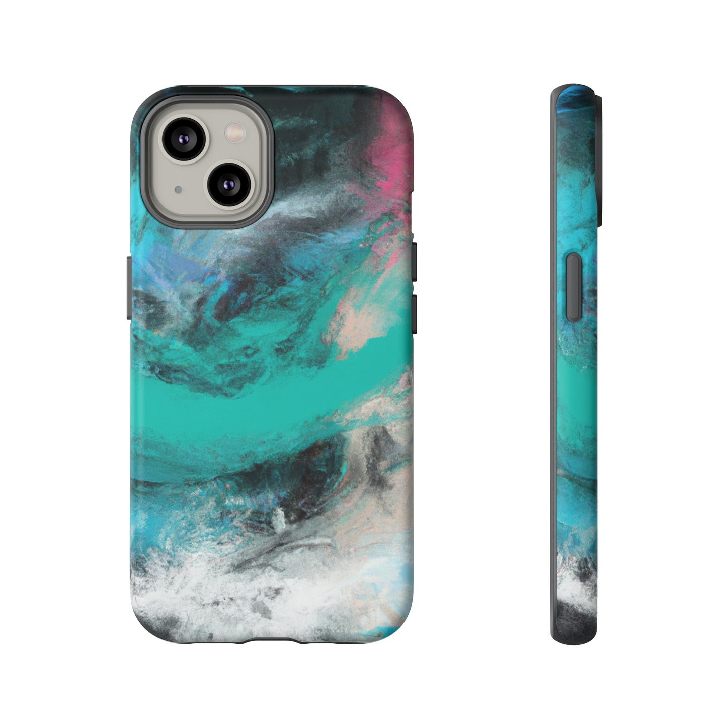 Troubled Sea AI generated - Cell Phone Case