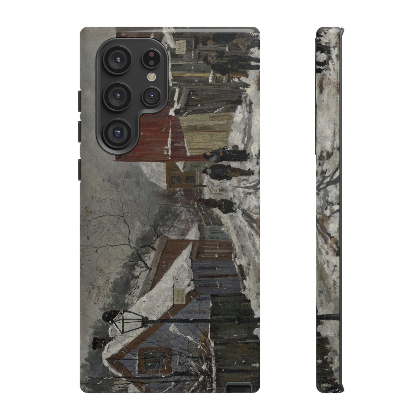 From Saxegardsgate by Edvard Munch - Cell Phone Case