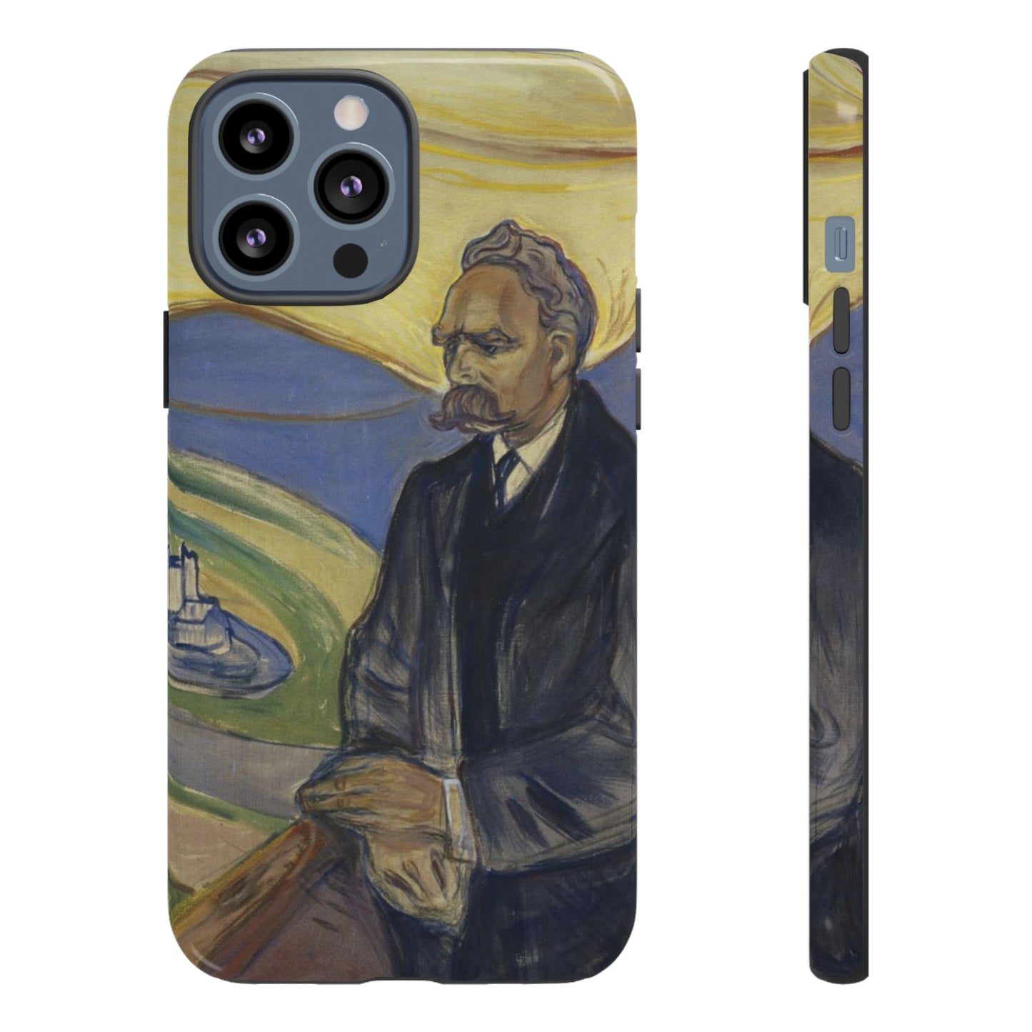 Friederich Nietzsche by Edvard Munch - Cell Phone Case