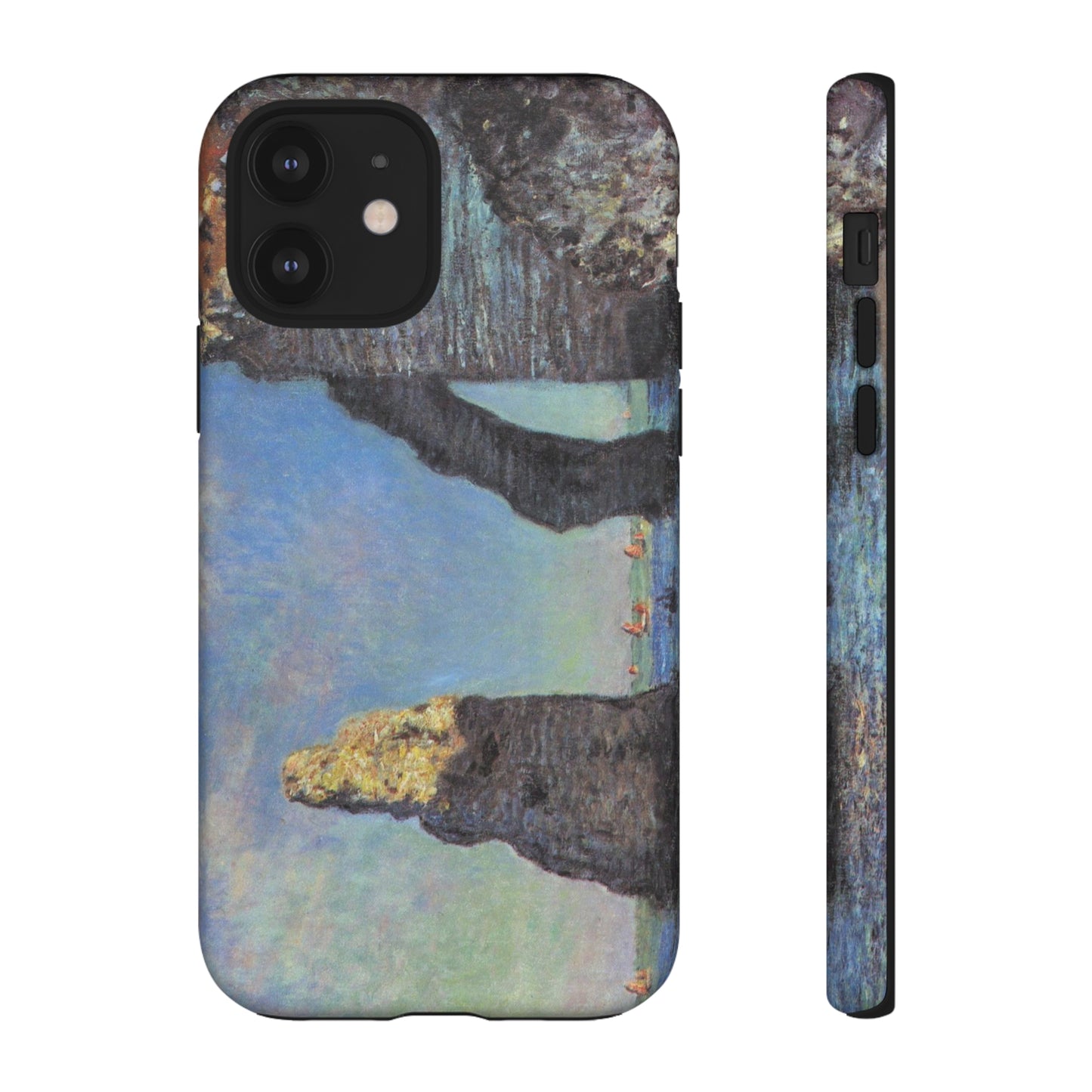 The Cliffs at Etretat by Claude Monet - Cell Phone Case