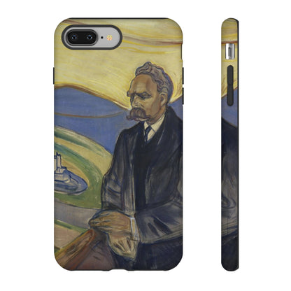 Friederich Nietzsche by Edvard Munch - Cell Phone Case