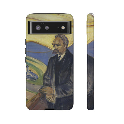 Friederich Nietzsche by Edvard Munch - Cell Phone Case