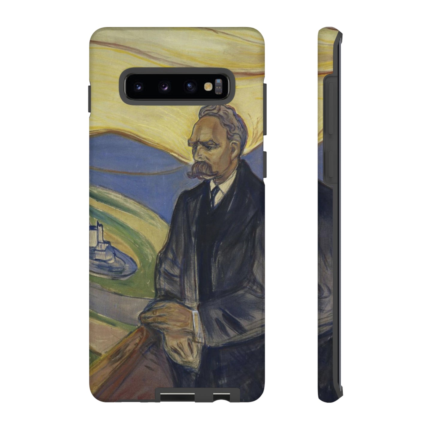 Friederich Nietzsche by Edvard Munch - Cell Phone Case