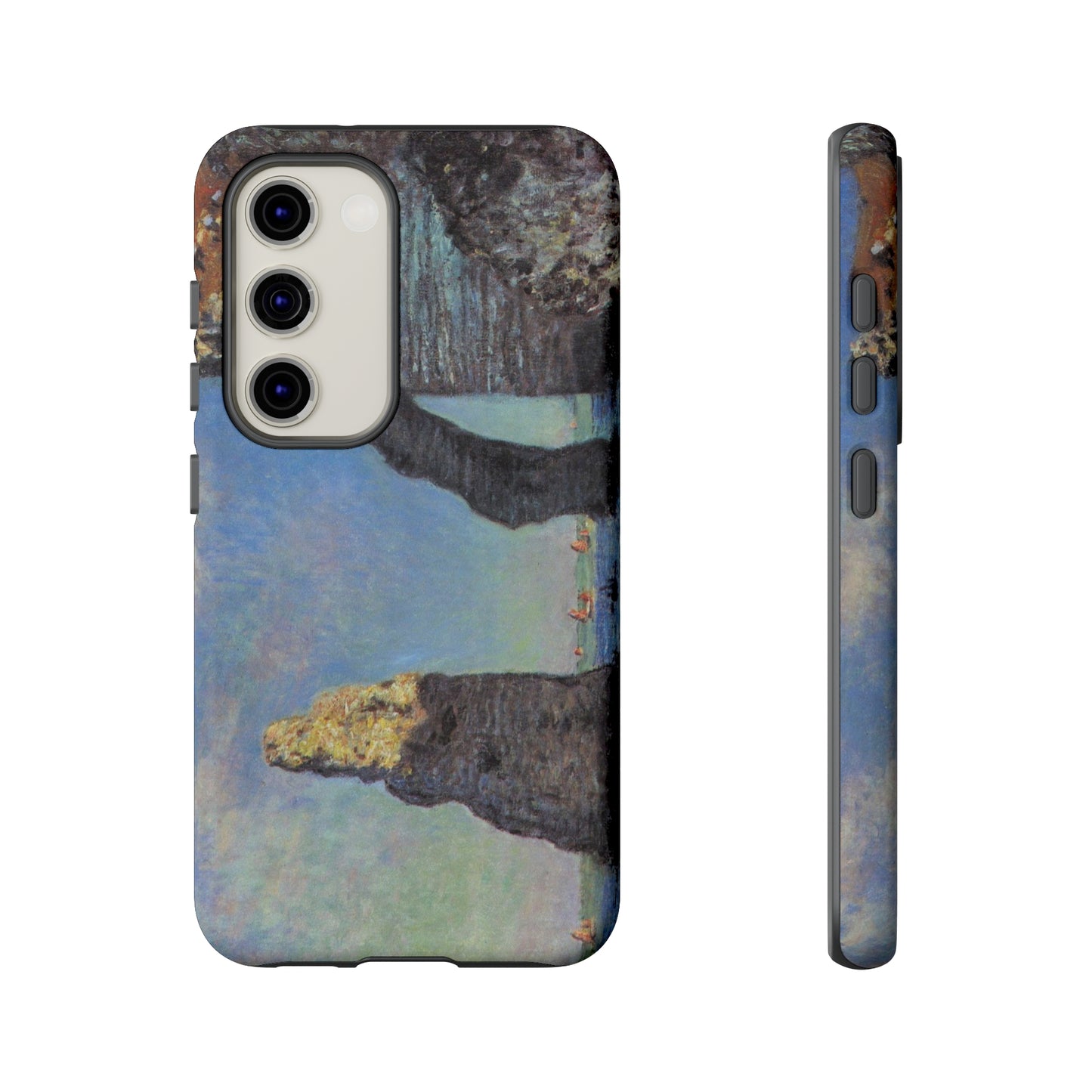 The Cliffs at Etretat by Claude Monet - Cell Phone Case