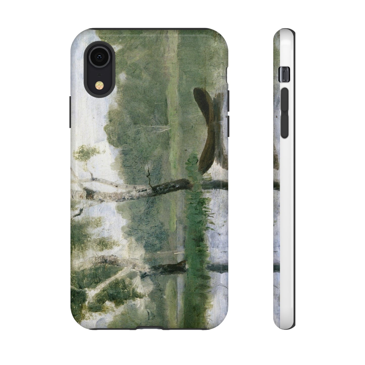 Small Lake with Boat by Edvard Munch - Cell Phone Case