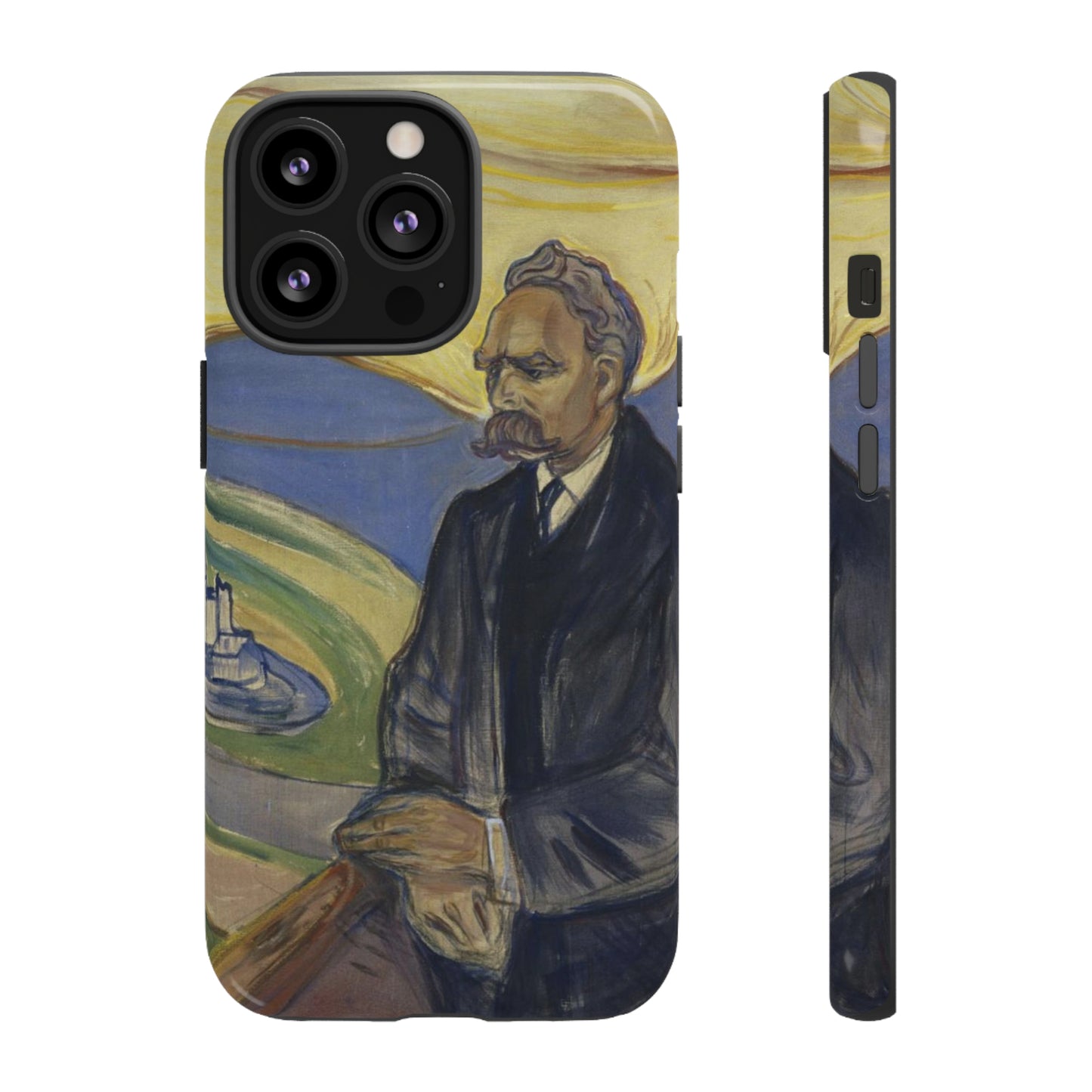 Friederich Nietzsche by Edvard Munch - Cell Phone Case