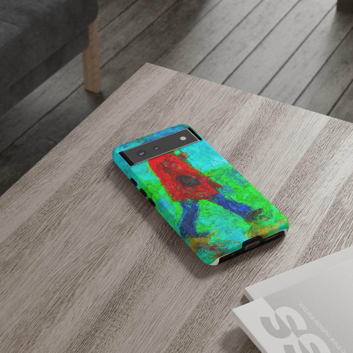 Lonely Man AI Generated - Cell Phone Case