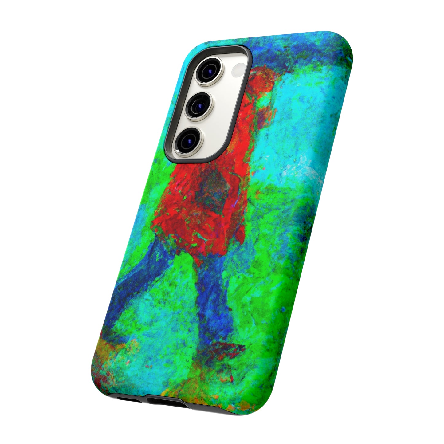 Lonely Man AI Generated - Cell Phone Case