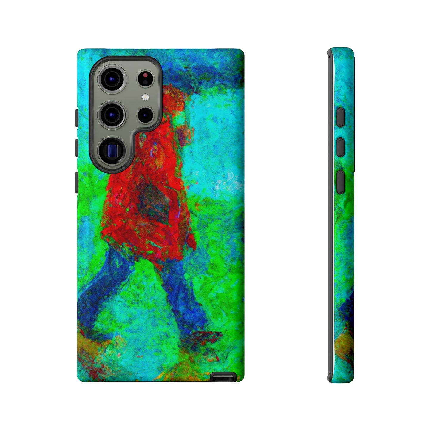 Lonely Man AI Generated - Cell Phone Case