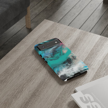 Troubled Sea AI generated - Cell Phone Case