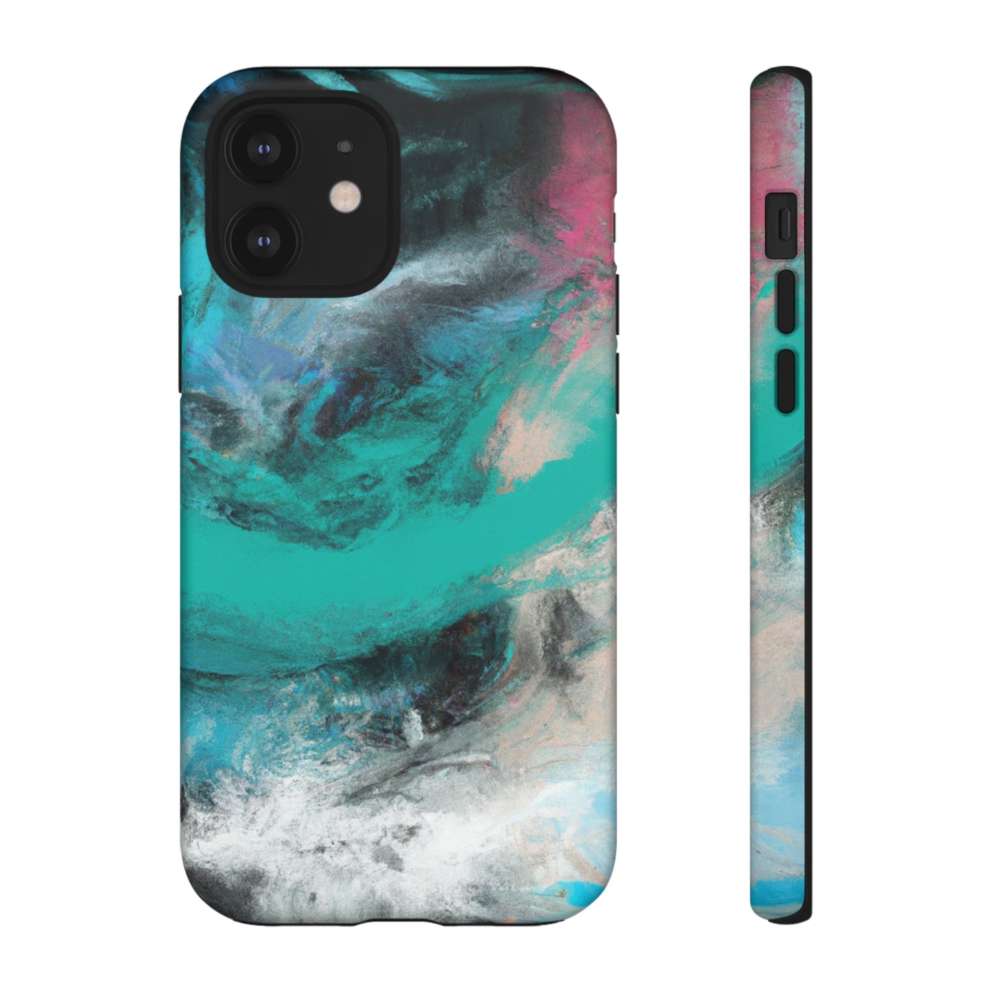 Troubled Sea AI generated - Cell Phone Case