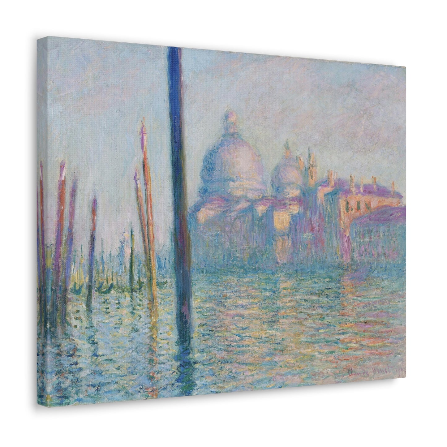 Le Grand Canal by Claude Monet - Canvas Print