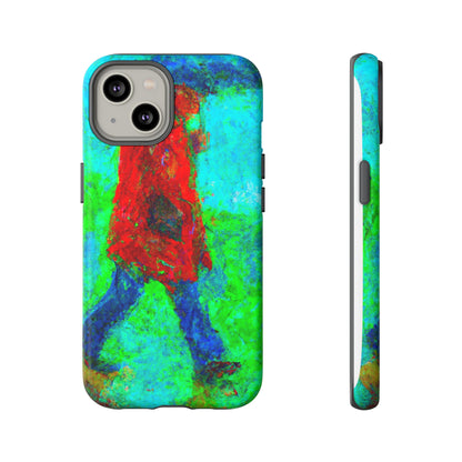 Lonely Man AI Generated - Cell Phone Case