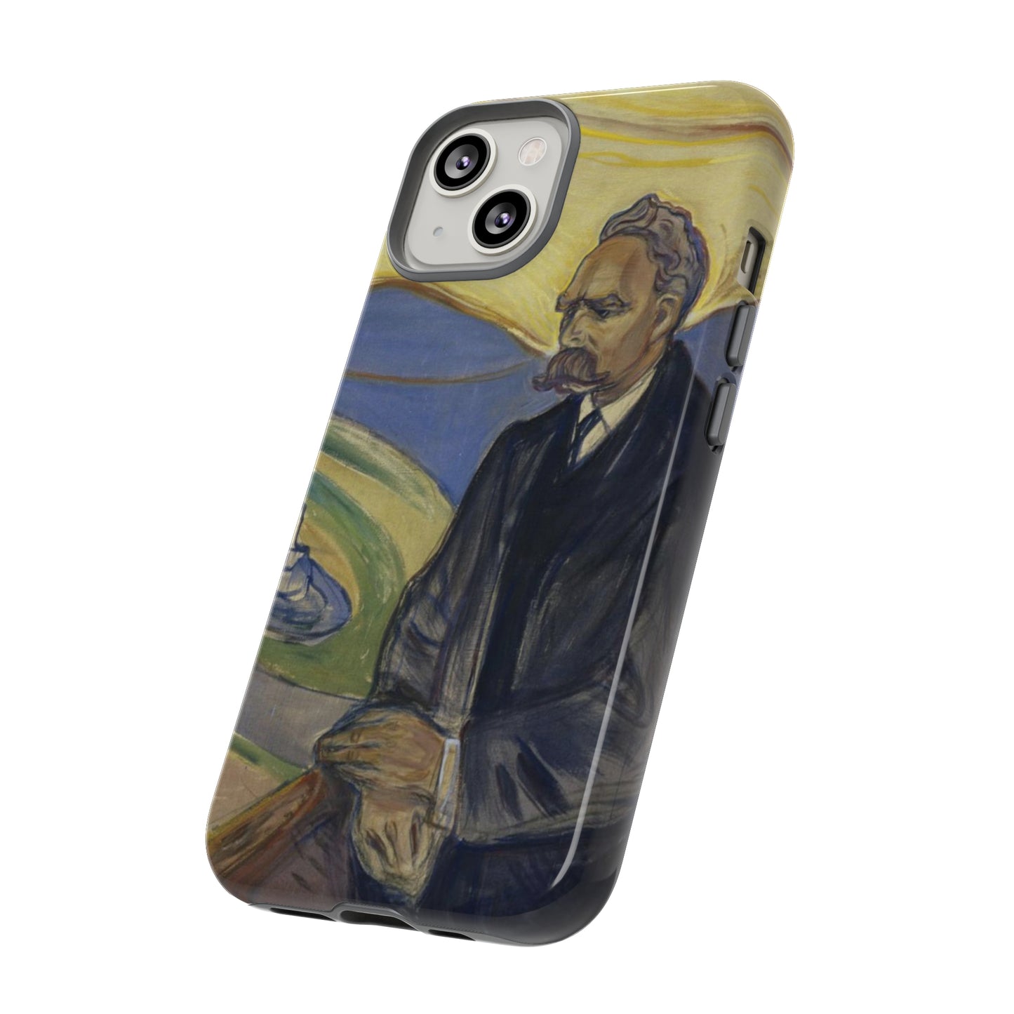 Friederich Nietzsche by Edvard Munch - Cell Phone Case