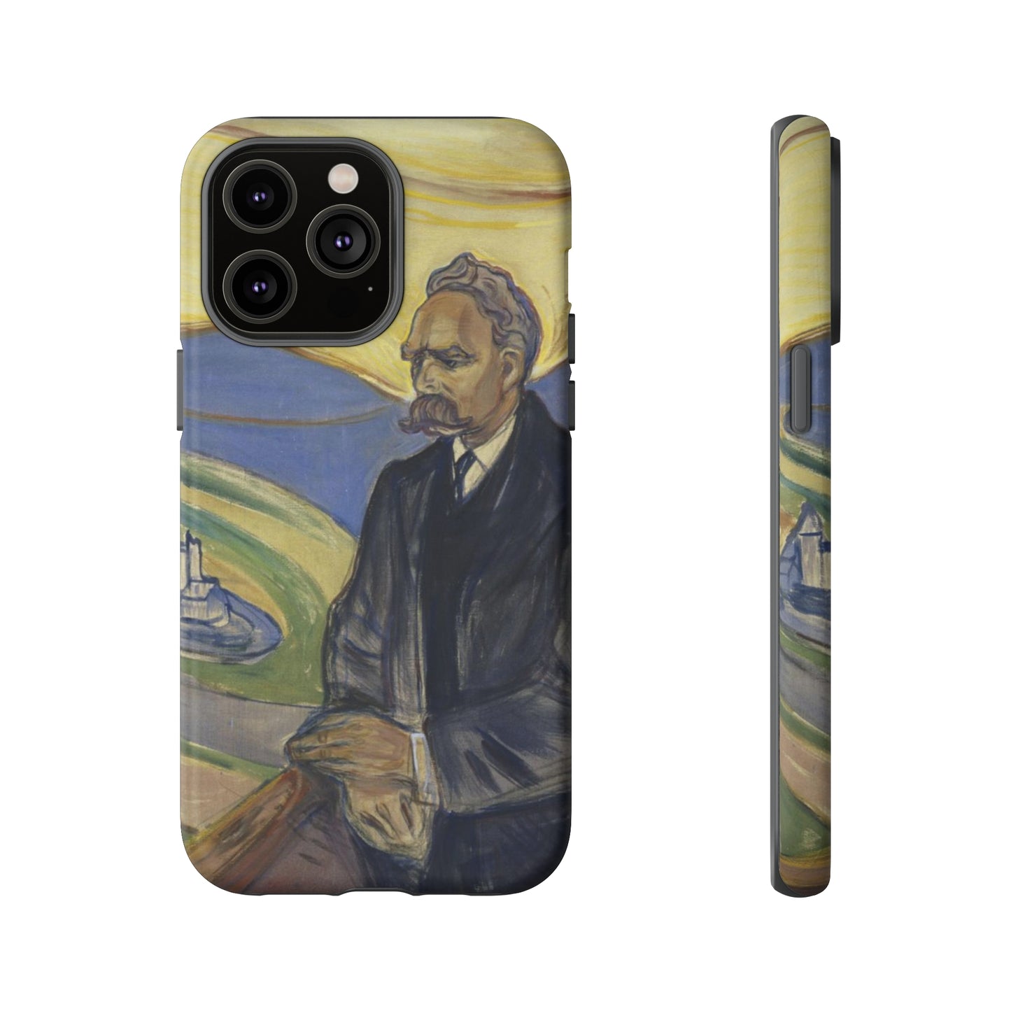 Friederich Nietzsche by Edvard Munch - Cell Phone Case