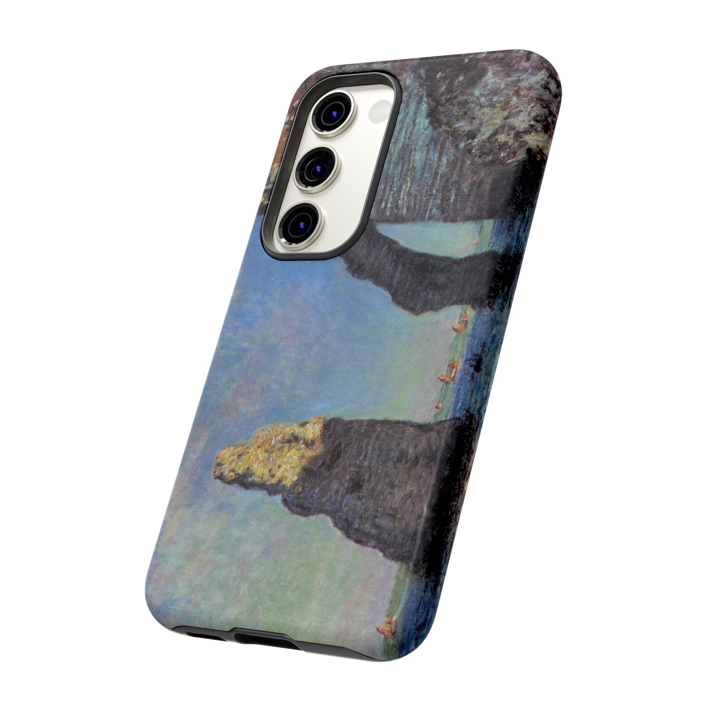 The Cliffs at Etretat by Claude Monet - Cell Phone Case