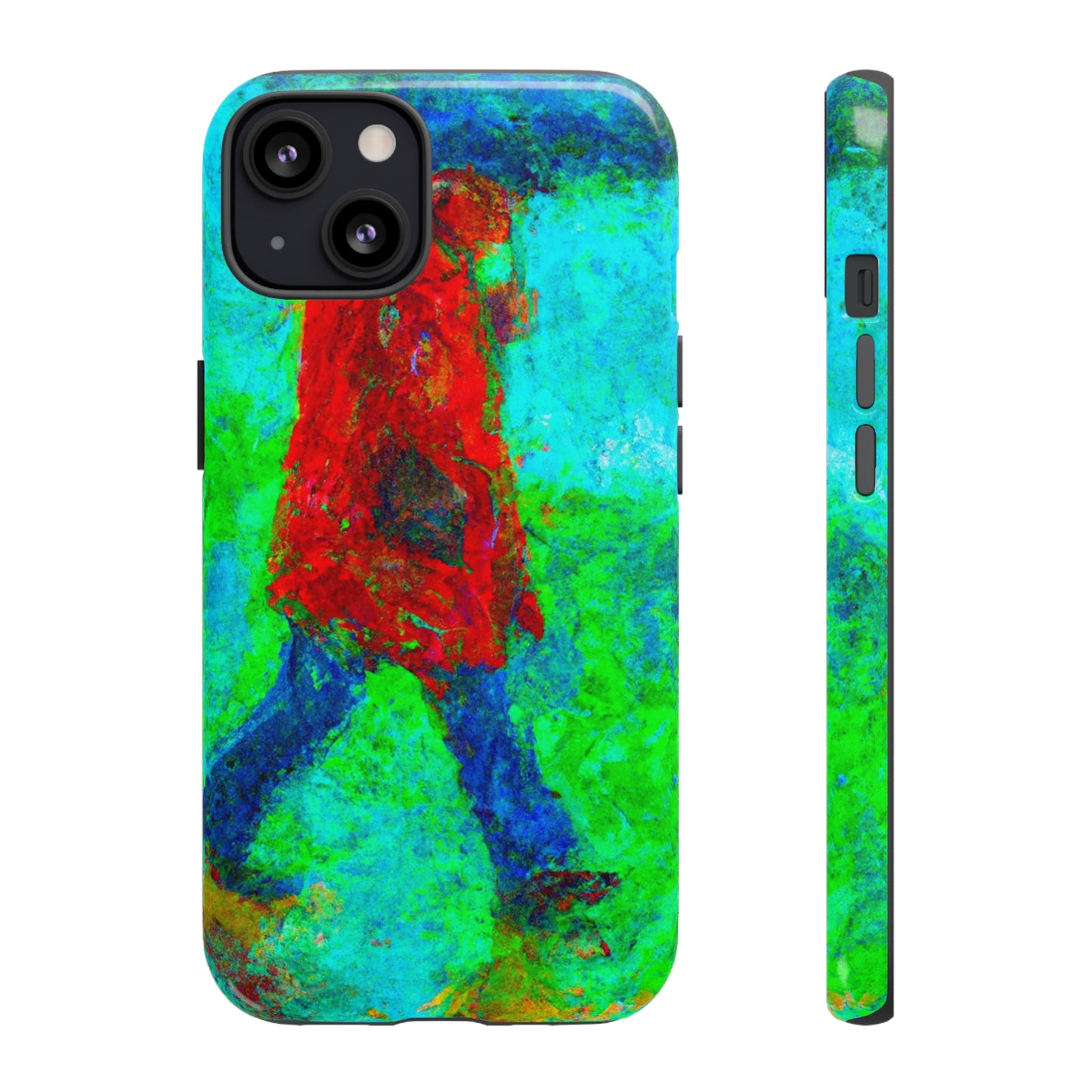 Lonely Man AI Generated - Cell Phone Case