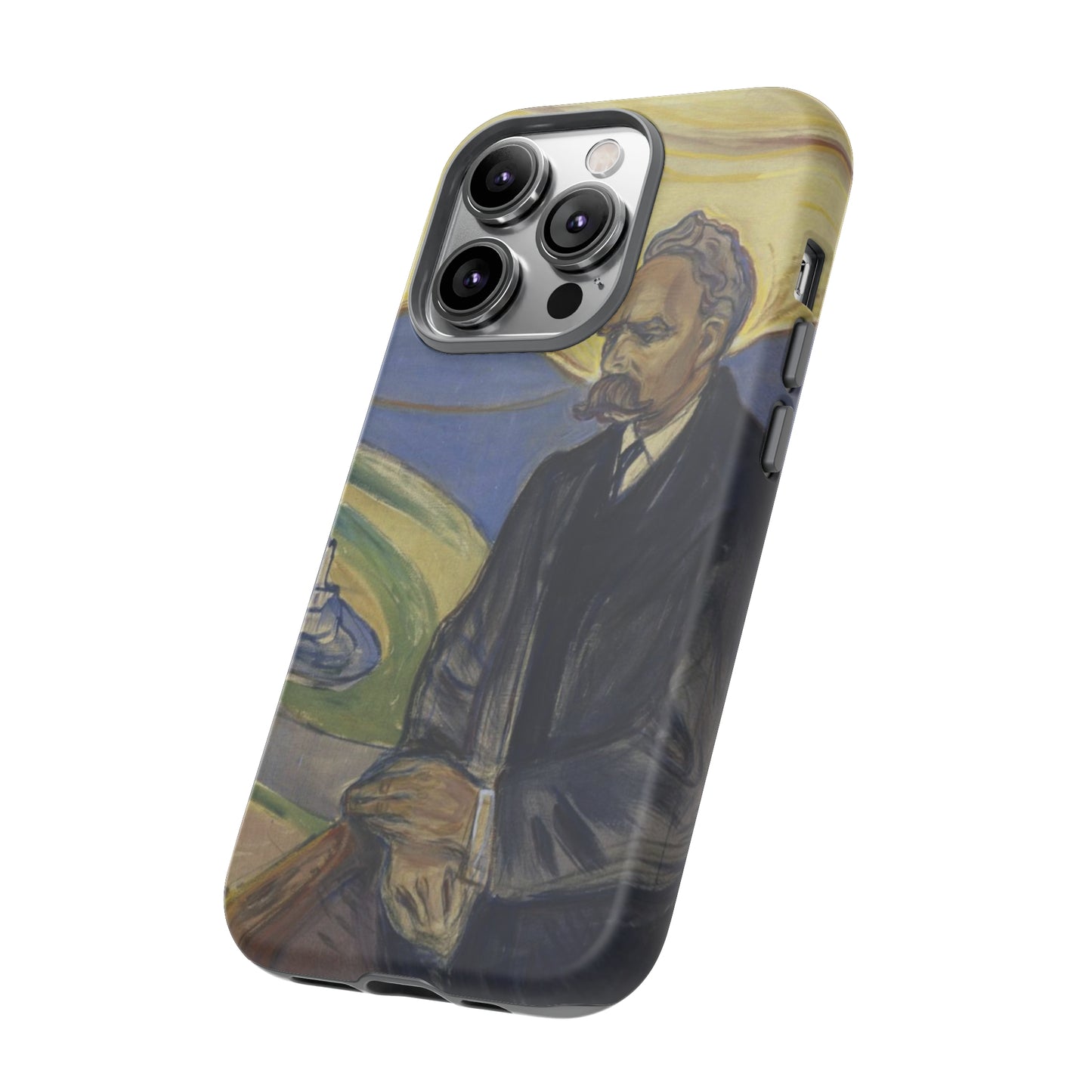 Friederich Nietzsche by Edvard Munch - Cell Phone Case