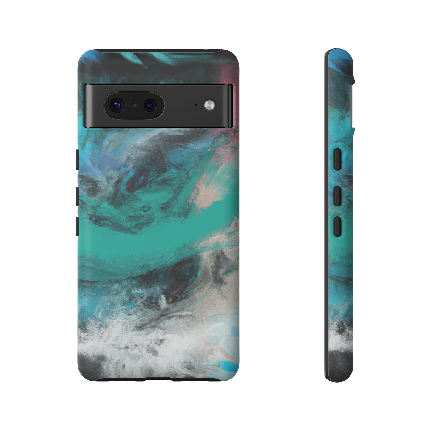 Troubled Sea AI generated - Cell Phone Case