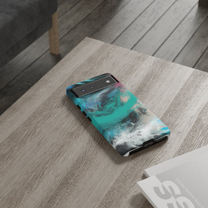 Troubled Sea AI generated - Cell Phone Case