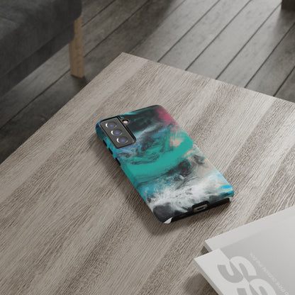 Troubled Sea AI generated - Cell Phone Case