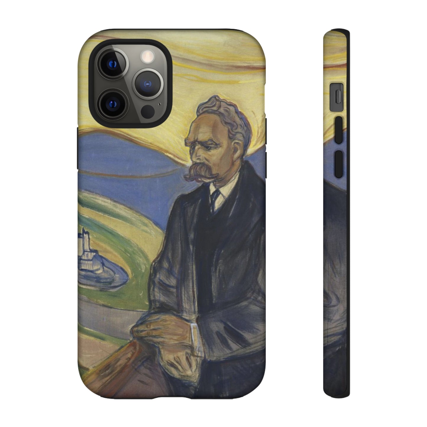 Friederich Nietzsche by Edvard Munch - Cell Phone Case