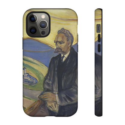 Friederich Nietzsche by Edvard Munch - Cell Phone Case