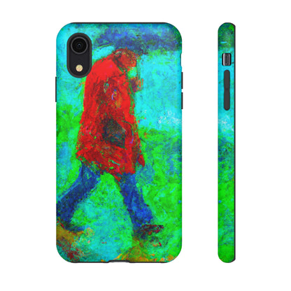 Lonely Man AI Generated - Cell Phone Case