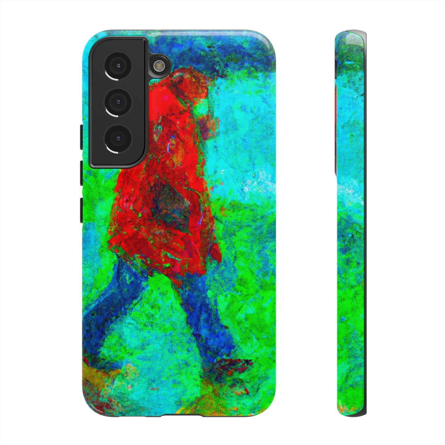 Lonely Man AI Generated - Cell Phone Case