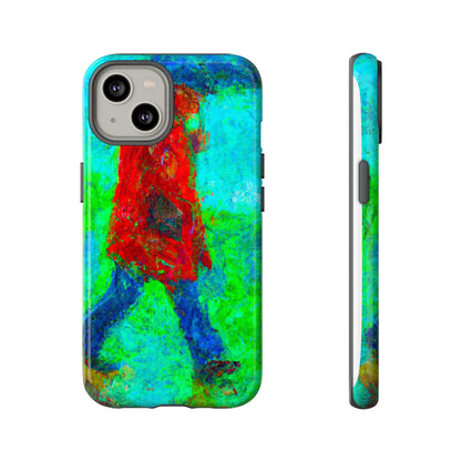 Lonely Man AI Generated - Cell Phone Case