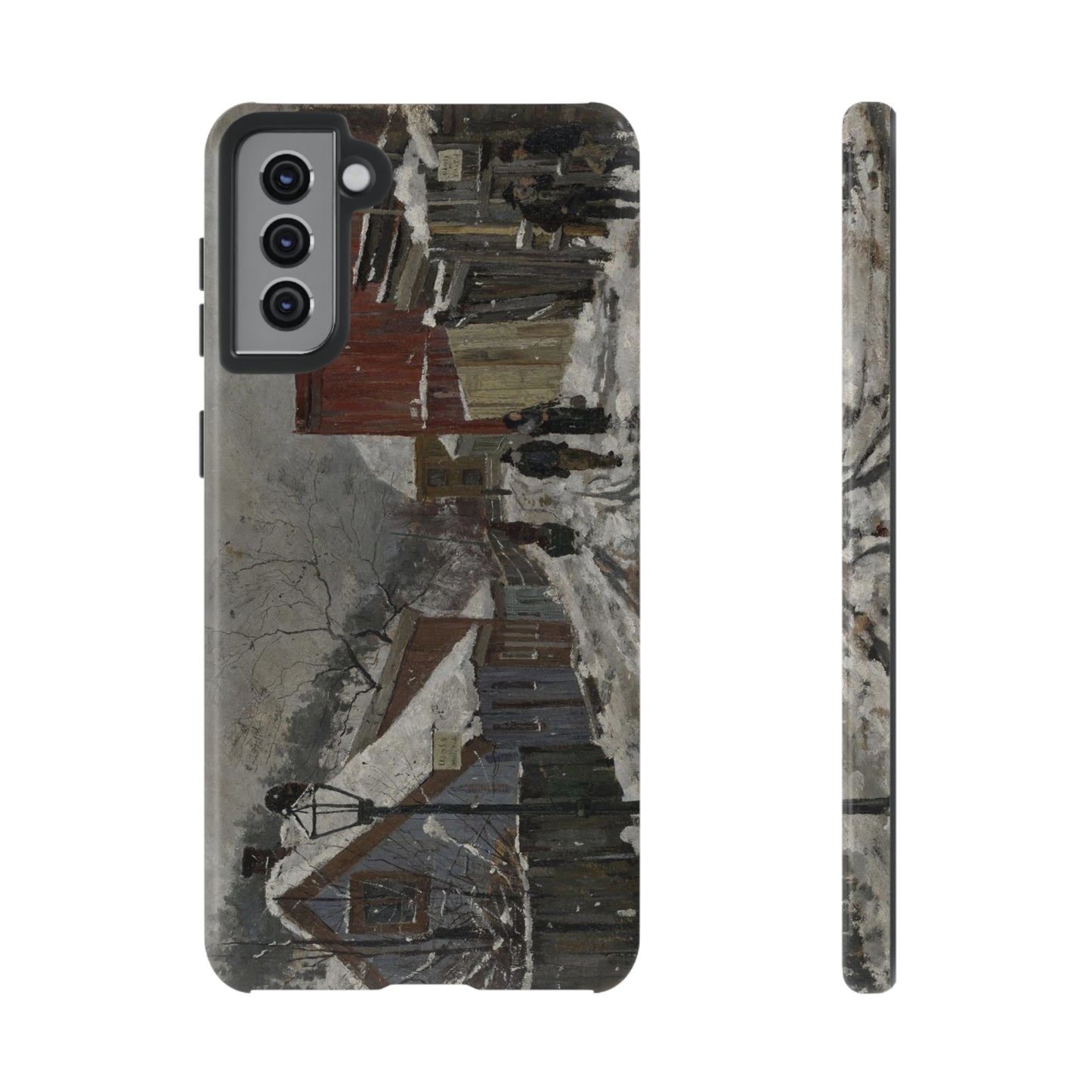 From Saxegardsgate by Edvard Munch - Cell Phone Case