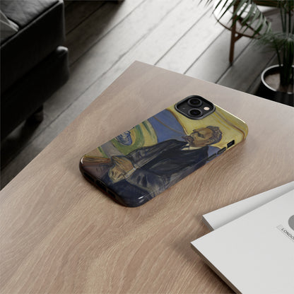 Friederich Nietzsche by Edvard Munch - Cell Phone Case