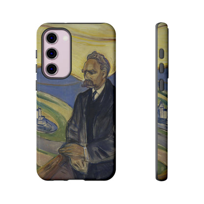 Friederich Nietzsche by Edvard Munch - Cell Phone Case